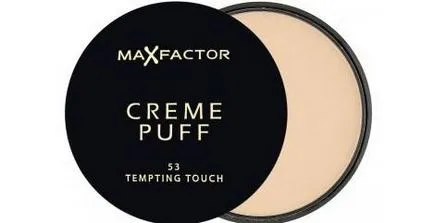 Pulbere Max Factor comentarii Creme Puff, descrieri