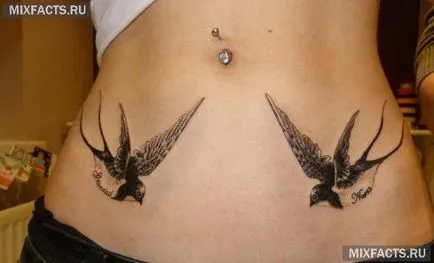 semnificație Bird tatuaje și fotografie (valoare) Bird tatuaje semnificație și fotografii