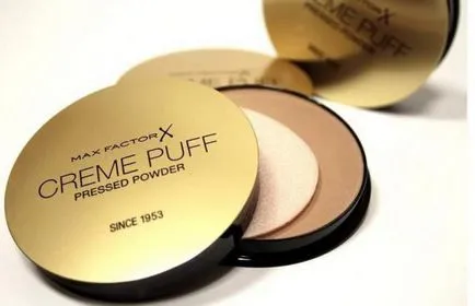 Pulbere Max Factor comentarii Creme Puff, descrieri