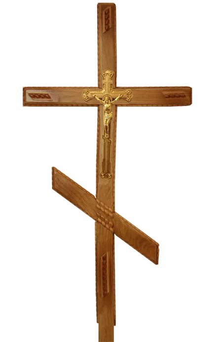 Dimensiunile crucii pe mormântul unui copac cu mâinile lor (mormânt) Dimensiunile crucii pe mormântul unui copac cu mâinile