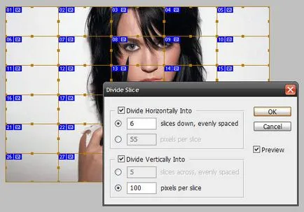 Tăierea imaginilor în Photoshop, modul de a împărți imaginea în bucăți, pe blog-ul un web dezvoltator (imagine) Tăierea imaginilor în Photoshop, modul de a împărți imaginea în bucăți, dezvoltatorii web pe blog
