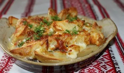 Rețete de ciuperci cu cartofi, carne de pui sau de curcan în cuptor și multivarka