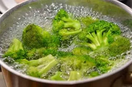 Rețete pentru broccoli cu o fotografie - o rapidă și gustoase (rapid) Rețete pentru broccoli cu fotografii - rapid și gustos