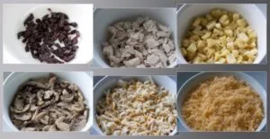 Salata cu pui, cartofi și ouă - pregătirea pas cu pas, cu fotografii (salata) Salata cu pui, cartofi și ouă - pregătirea pas cu pas, cu fotografii