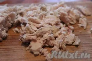 Salata cu pui, cartofi și ouă - pregătirea pas cu pas, cu fotografii (salata) Salata cu pui, cartofi și ouă - pregătirea pas cu pas, cu fotografii