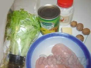 Salata cu pui, cartofi și ouă - pregătirea pas cu pas, cu fotografii (pui) Salata cu pui, cartofi și ouă - pregătirea pas cu pas, cu fotografii