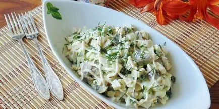 Salata cu piept de pui afumat, retete delicioase cu fotografii (salata cu piept afumat) Salata cu piept de pui afumat, retete delicioase cu fotografii