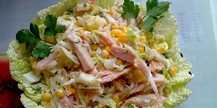 Salata cu piept de pui afumat, retete delicioase cu fotografii (salata cu piept afumat) Salata cu piept de pui afumat, retete delicioase cu fotografii