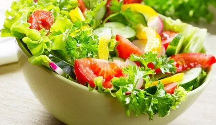 Salatele de rețete de salată