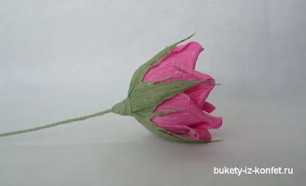 Rose de hârtie ondulat cu propriile sale mâini 50 fotografie modul de a face un trandafir
