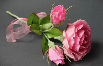 Rose de dulciuri de Master Class cu tutoriale foto și video