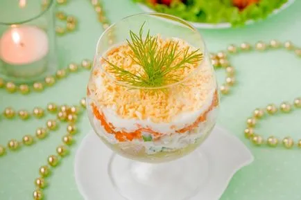 Mimosa salata - reteta clasica cu pas cu pas fotografii (reteta) Salata Mimosa - reteta clasica cu pas cu pas fotografii