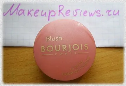 №1 fard de obraz pentru mine - l Bourjois fard de obraz 16 a crescut - recenzii pentru produse cosmetice (masca) №1 fard de obraz pentru mine - l Bourjois fard de obraz 16 a crescut - despre cosmetice comentarii