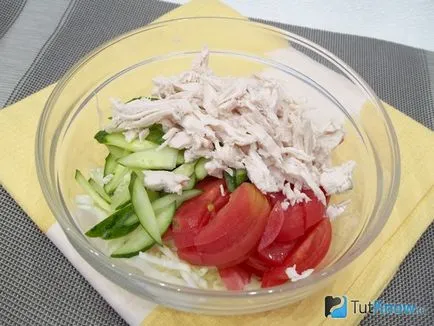 reteta Salata cu legume și pui