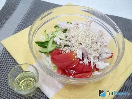 reteta Salata cu legume și pui