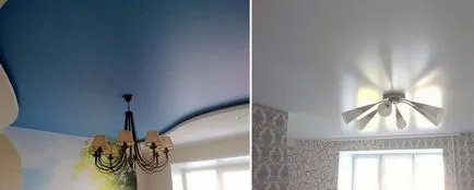 Satin plafon de o mai bună fotografie și satin mat, lucios comentarii despre diferențele dintre,