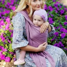 Sling Scarf (78 poze) cum se lega pentru nou-născuți, lichidare tricotate eșarfă-slign,