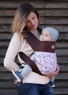 Sling Scarf (78 poze) cum se lega pentru nou-născuți, lichidare tricotate eșarfă-slign,