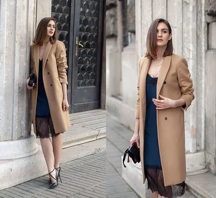 Din ceea ce sa poarte haina bej femei și sfaturi foto elegante