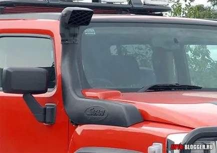 Snorkel ce este care există dificultăți în instalarea propriile lor mâini, avtoblog