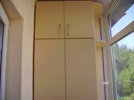 Dulap la balcon cu mâinile pas cu pas instrucțiunile de fabricație
