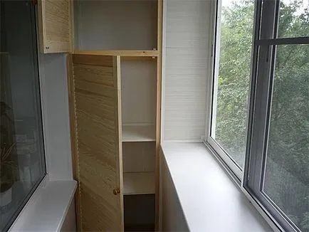 Dulap la balcon cu mâinile pas cu pas instrucțiunile de fabricație