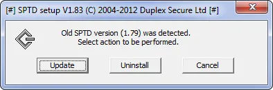 Descarca SPTD Windows x64 10