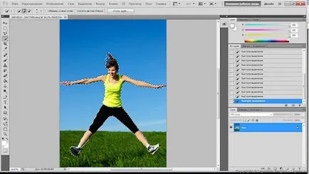 selecții complexe în Photoshop folosind un instrument de eliberare rapidă, un blog despre fotografie și