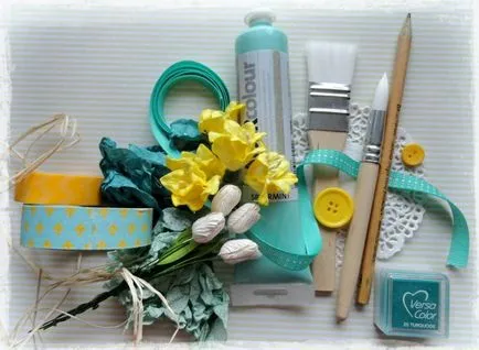 Scrapbooking regula de notebook-uri și master-class pas