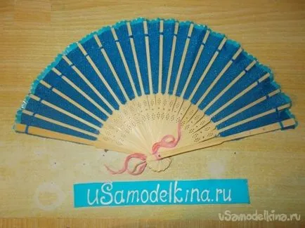 Plierea ventilator cu mâinile