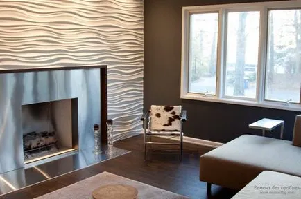 Designul modern al pereților în camera de zi, cele mai bune idei pentru interior (design contemporan a peretilor din camera de zi) Designul modern al pereților în camera de zi, cele mai bune idei pentru interior