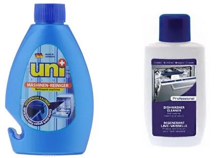 Cleaner pentru mașini de spălat vase - o mai bună (mașină de spălat vase) Cleaner pentru mașini de spălat vase - ce mai bine