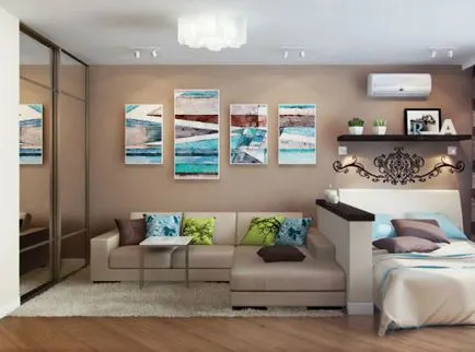 Cameră modernă de design dormitor, idei parcelelor.LI_END, fotografii de interior camera de zi dormitor, precum și