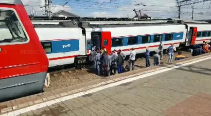 Swift „Am intrat în coliziune cu trenul în apropiere de stația de cale ferată Kursk din Moscova