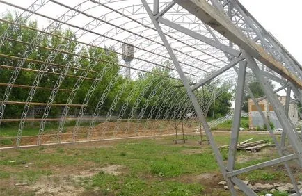 Construcția hangarul de la hardware - puncte cheie