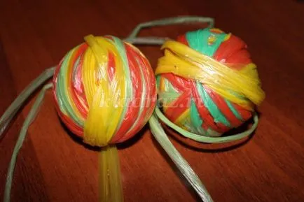 sac croșetat de saci de gunoi