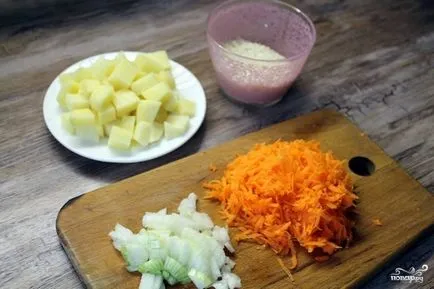 Supa de urzici cu carne - un pas cu pas reteta cu fotografii de pe