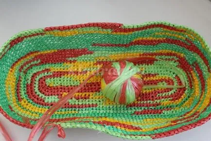 sac croșetat de saci de gunoi