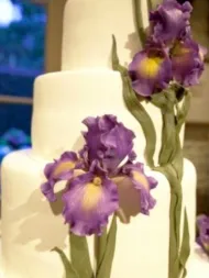 Buchet de irisi si alte idei de nunta folosind iris