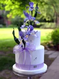 Buchet de irisi si alte idei de nunta folosind iris