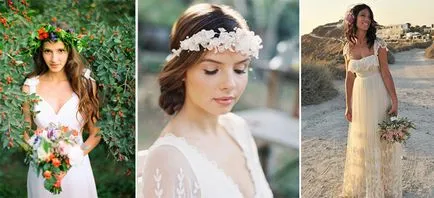 O nunta intr-un stil rustic organizare și aspect, imagini de mireasa si mirele cu fotografii