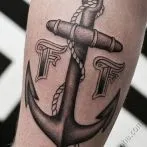 Valoarea ancora Tatuaje