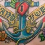 Valoarea ancora Tatuaje