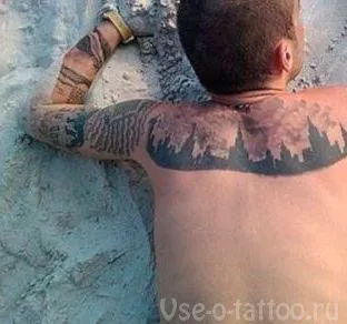 Tatuaje Guf fotografie și valoare