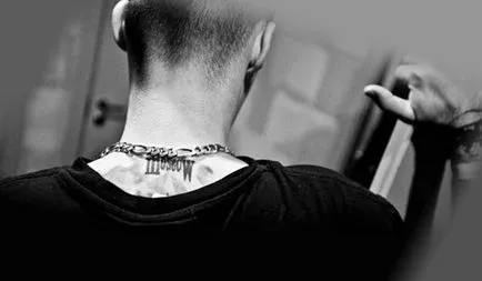Tatuaje Guf, Alexey Dolmatov, fotografii, schițe (tatuaj) Tatuaje Guf, Alexey Dolmatov, fotografii, schițe