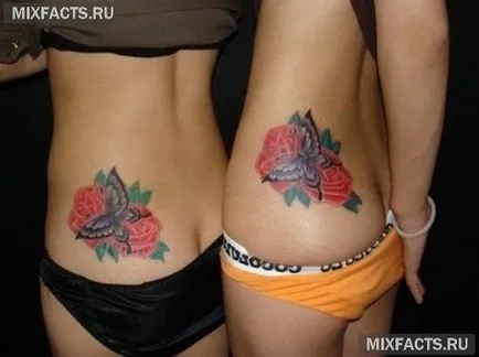Rose sensul tatuaj și fotografii