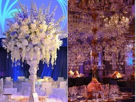 idei de decorare nunta 2017-2018 banchet tendințe decor sala de nunta