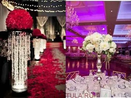 idei de decorare nunta 2017-2018 banchet tendințe decor sala de nunta