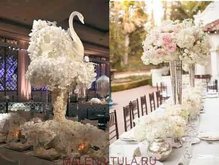 idei de decorare nunta 2017-2018 banchet tendințe decor sala de nunta