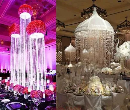 idei de decorare nunta 2017-2018 banchet tendințe decor sala de nunta